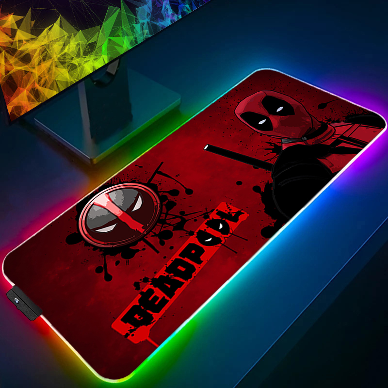 Tablet With All Accessories - Alfombrilla de ratón LED para videojuegos,