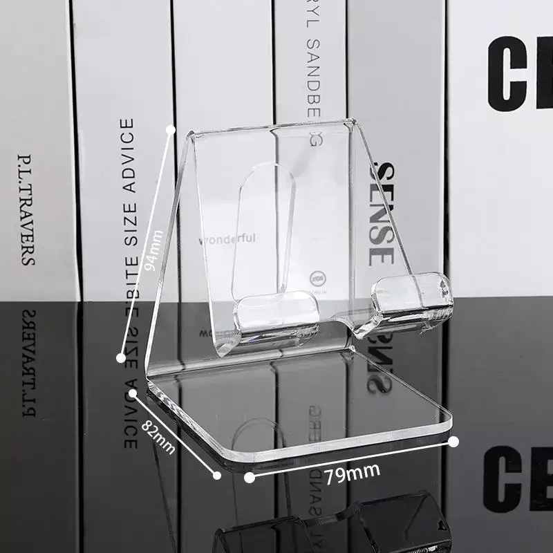 Tablet Accessory - Soporte Transparente para Teléfono de Acrílico,