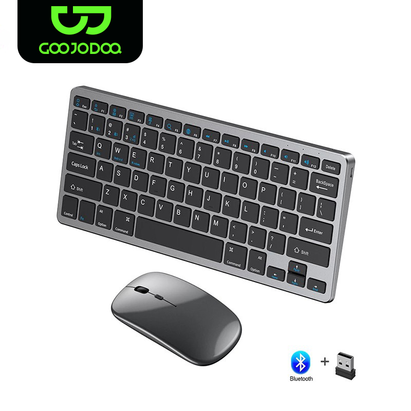Tablet Accessories Choice Store - Teclado inalámbrico Bluetooth 5,0 y 2,4G