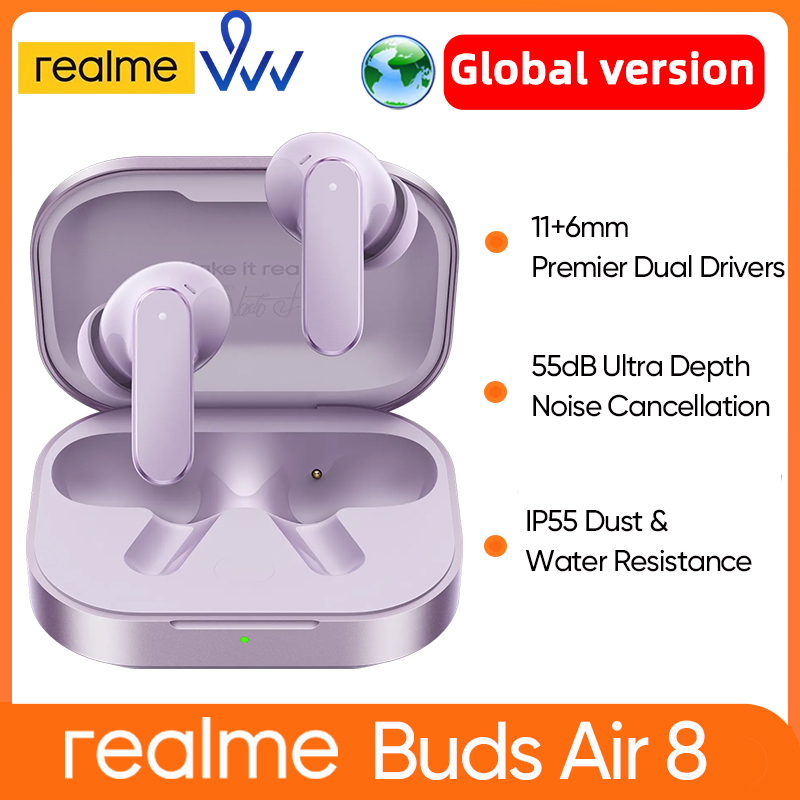 Realme Tablet Accessories - Versión Global realme Buds Air 8