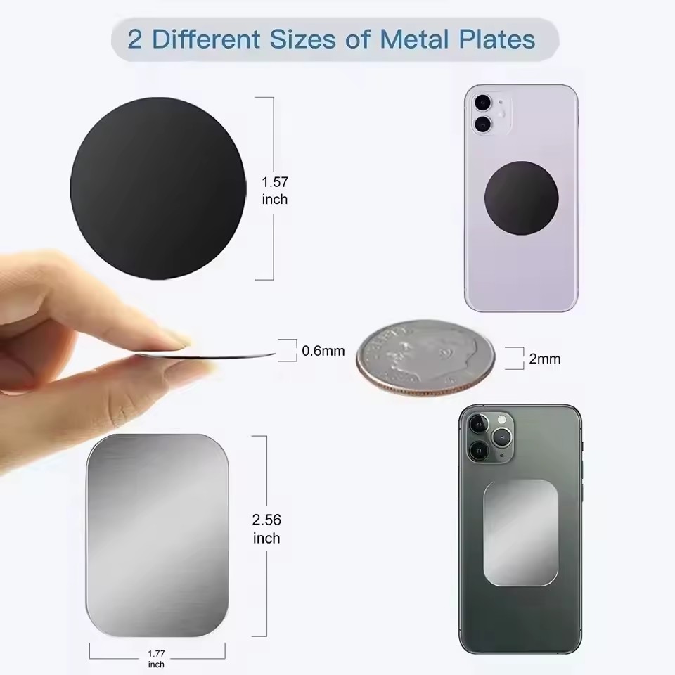5/10 piezas Placa Metálica Mag - Tablet Car Mount reseña y precio