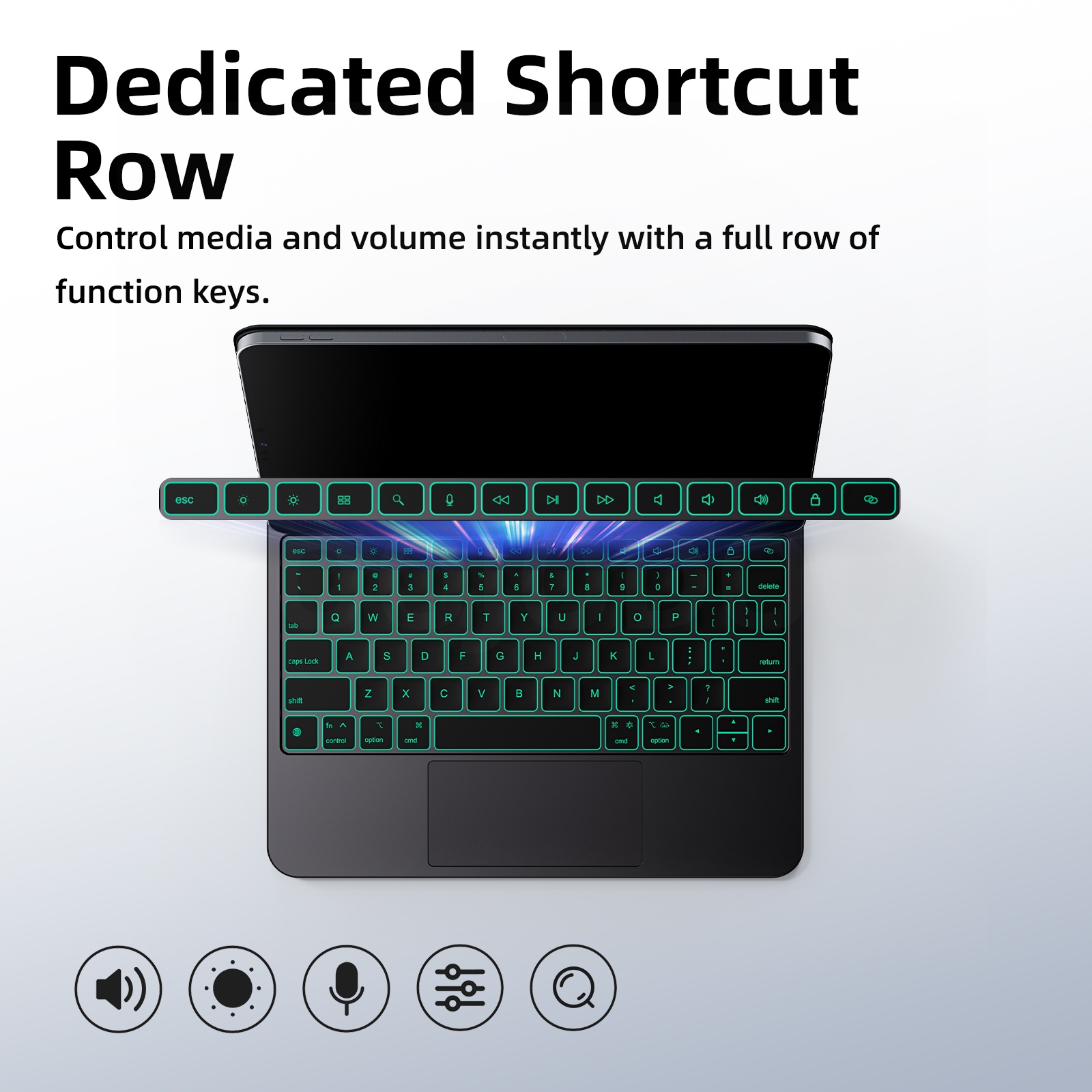 GOOJODOQ Teclado Mágico Flotan - Tablet Accessories Choice Store reseña y precio