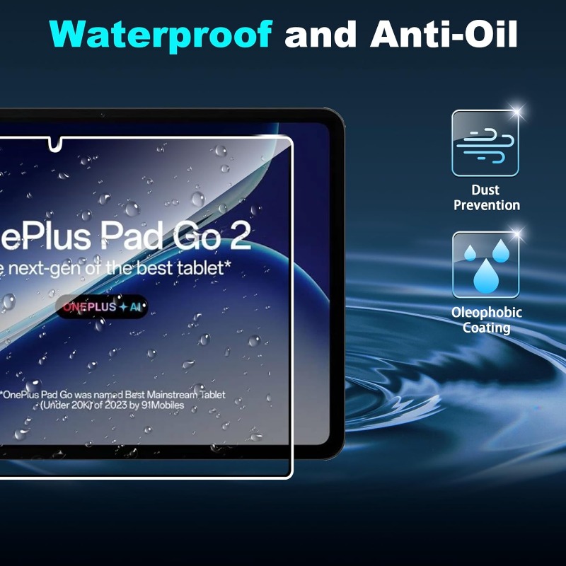 Protector de Pantalla de Vidri - Oneplus Tablet Accessories reseña y precio