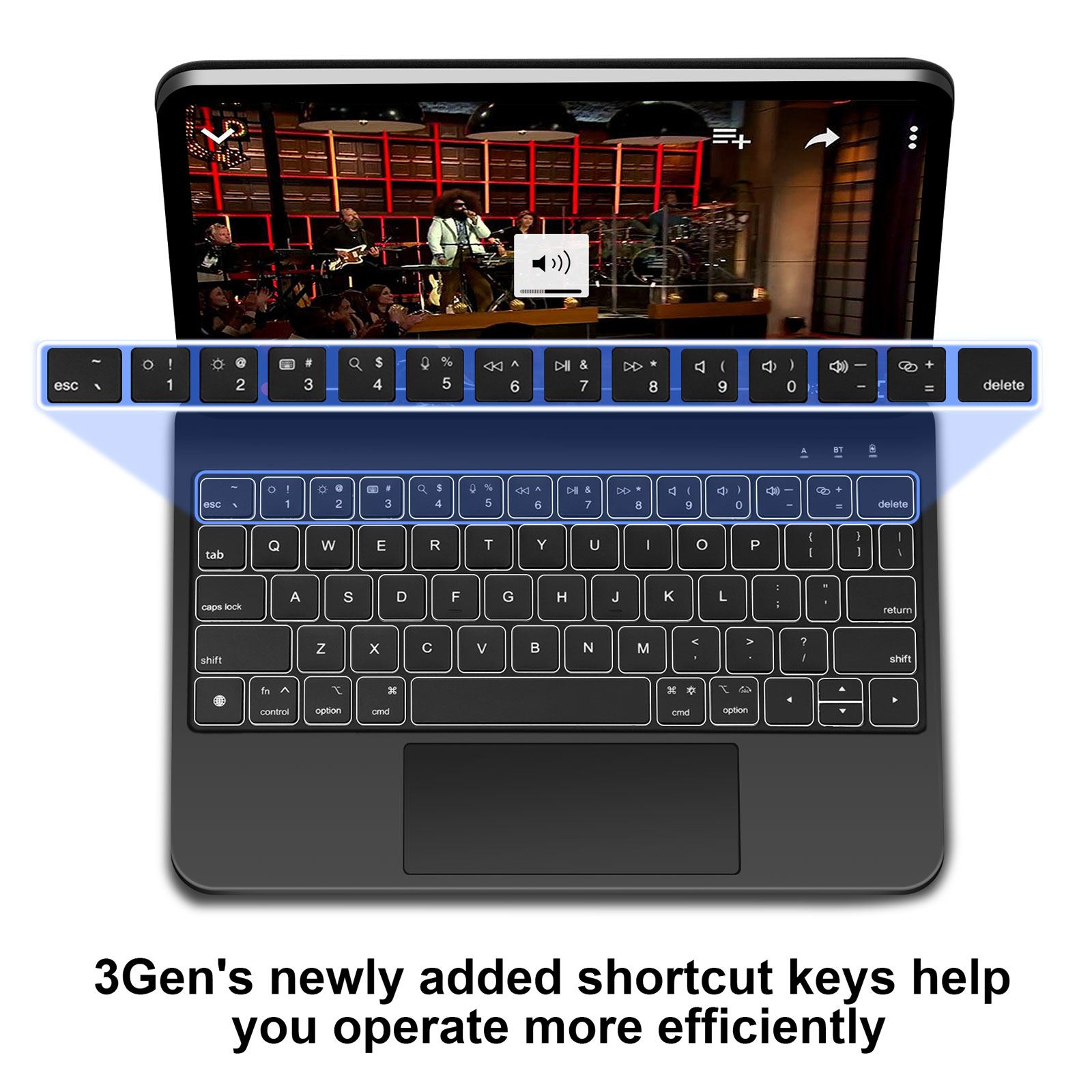 GOOJODOQ teclado mágico para i - Tablet Accessories Choice Store reseña y precio