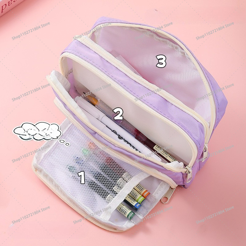 Estuche de Lona de Gran Capaci - Case With Pencil Holder reseña y precio
