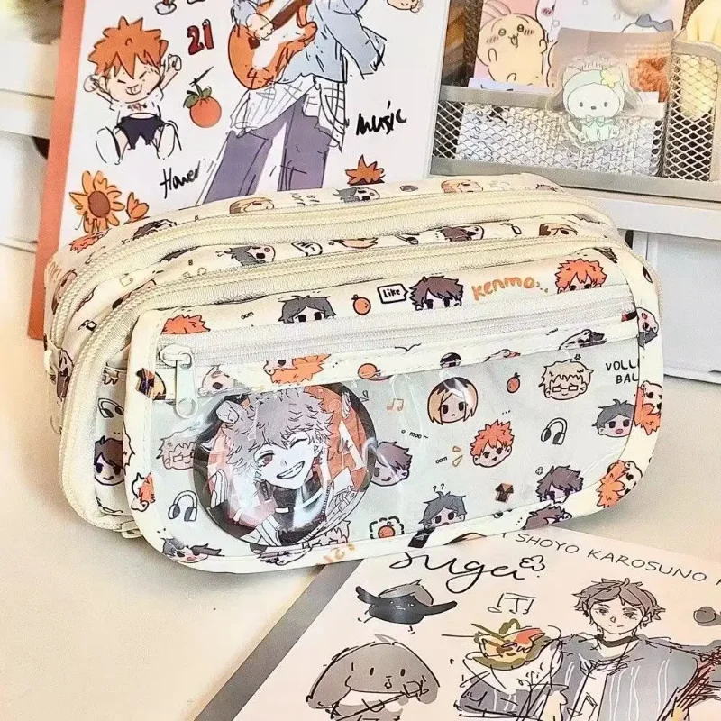 Anime Haikyuu!! Estuche para l - Case With Pencil Holder reseña y precio