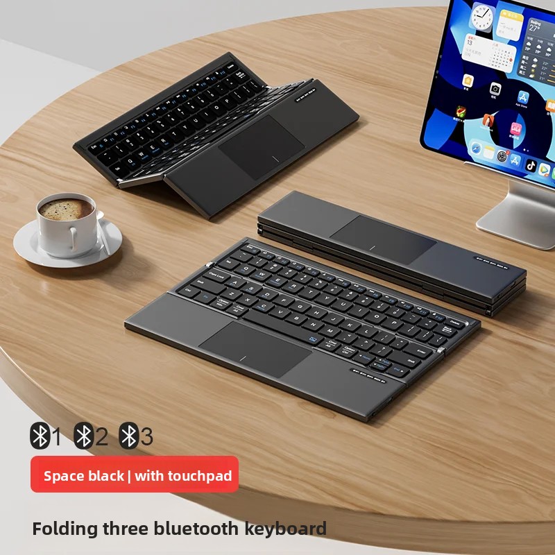 Teclado Triple Plegable para T - Tablet Accessories Gifts reseña y precio